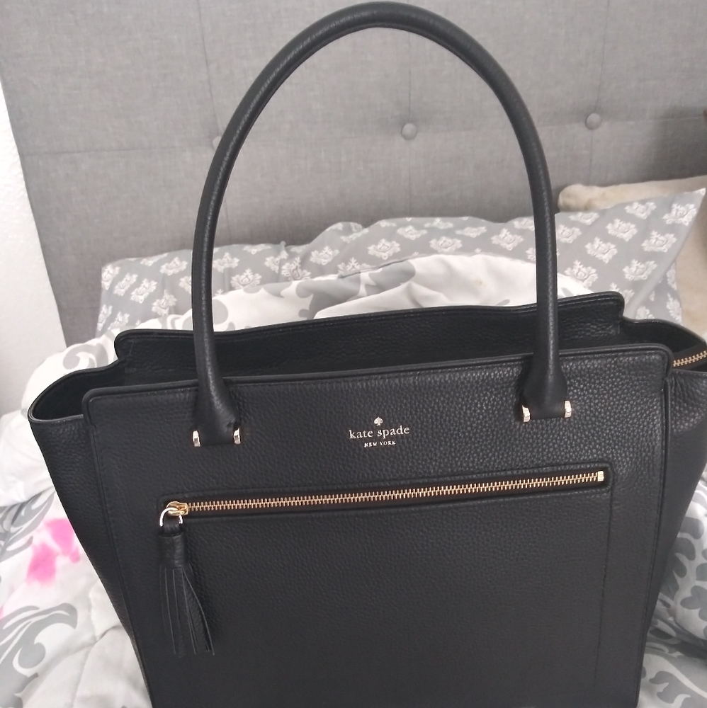 Large black Kate spade bag